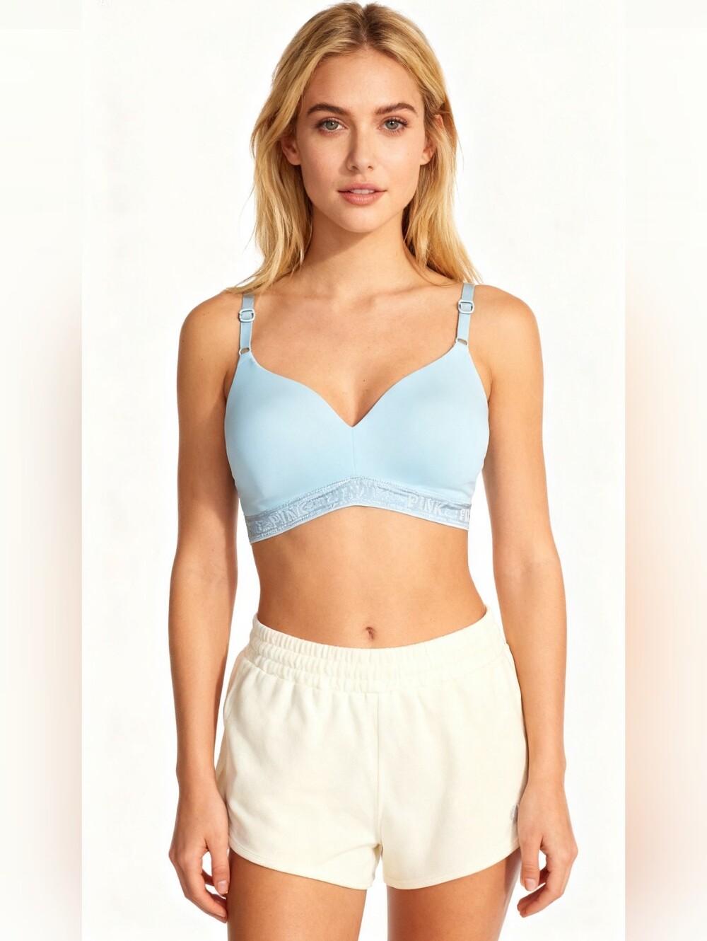 PINK Victoria's Secret Bra in Light Blue Size 36DD